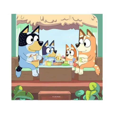 Bluey's Adventures! 3x49pc puzzles