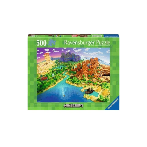 Ravensburger - World of Minecraft 500-piece puzzle