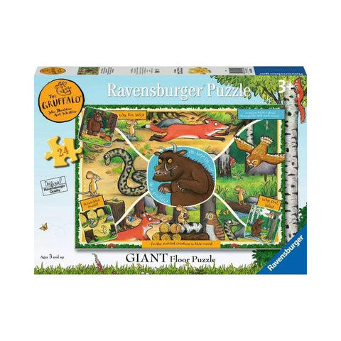 Ravensburger The Gruffalo giant floor puzzle box on a white background