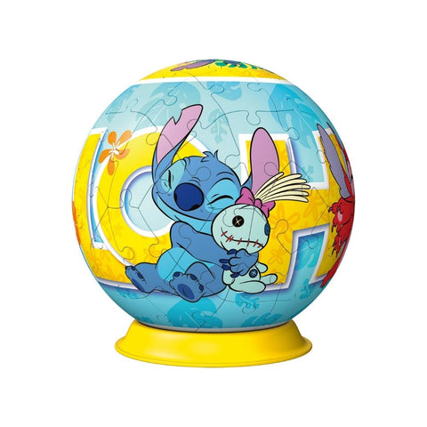 Ravensburger - 3D Puzzleball Disney Stitch 72 Pieces