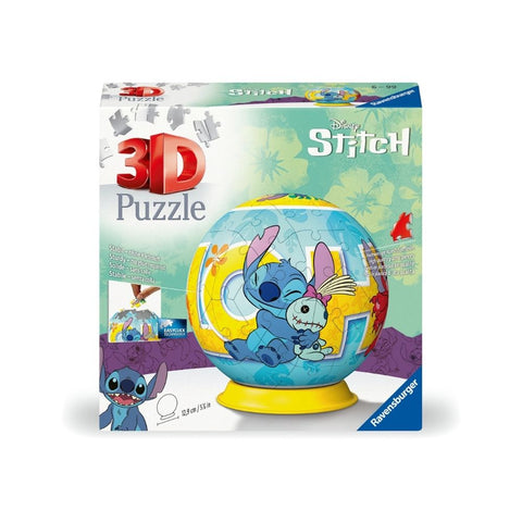 Ravensburger - 3D Puzzleball Disney Stitch 72 Pieces