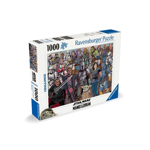 Star Wars The Mandalorian Challenge 1000pc puzzle