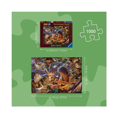 Ravensburger - Frodo's Journey 1000pc puzzle