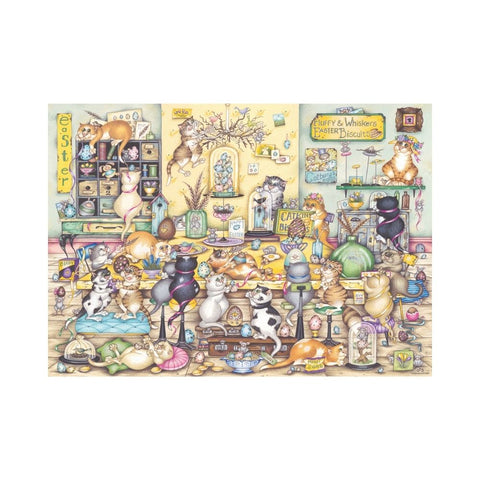 Ravensburger - Crazy Cat's Easter Eggstravaganza 1000pc