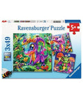 Ravensburger - Baby Garden Dragons 3x49pc