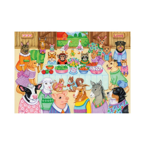 Ravensburger - Barn Party 35pc puzzle