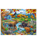 Ravensburger - Wildlife Gathering 150pc puzzle