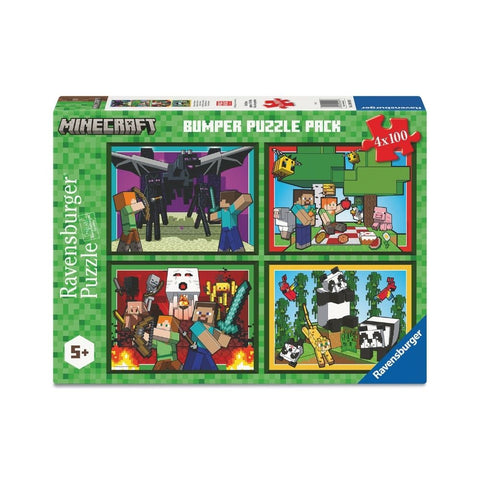 Ravensburger - Realms & Adventures 4x100pc puzzles