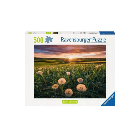 Nature Edition - No.20 Dandelions at Sunset 500-piece puzzle