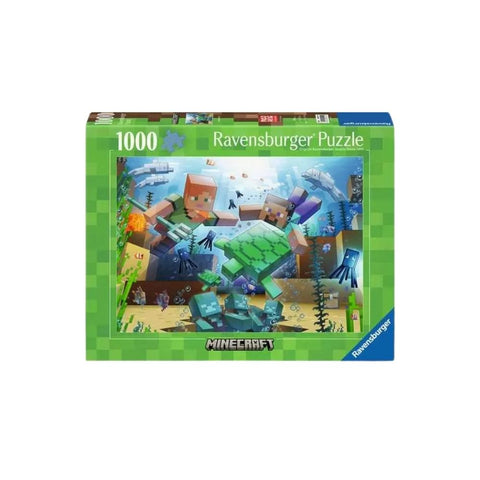 Minecraft Mosaic 1000-piece puzzle