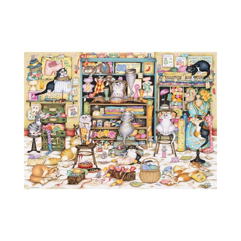 Ravensburger - Crazy Cats Mrs Hardwicks Haberdashery 