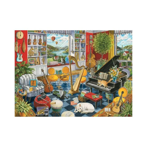 Ravensburger - The Music Room Jigsaw Puzzle 500pc puzzle