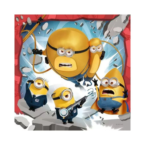Ravensburger - Despicable Always 3x49pc puzzle