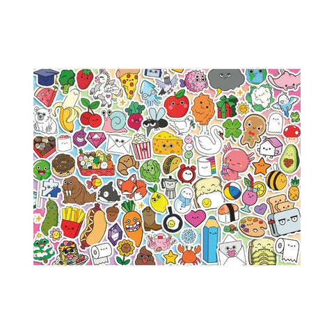 Ravensburger - Cute Kawaii Chaos 500pc puzzle