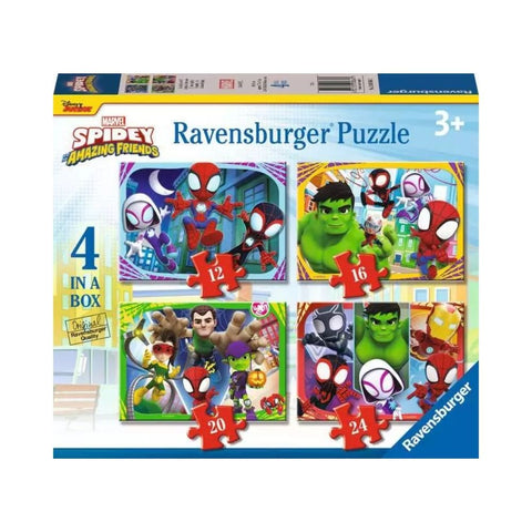 Ravensburger - It's Spidey Time! 4 in a Box