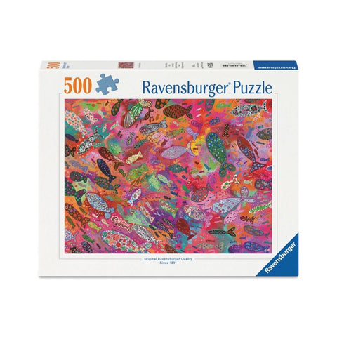 Ravensburger - Fish in Fuchsia 500pc puzzle