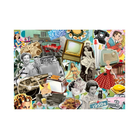 Ravensburger - The 50s Puzzle 1000pc puzzle