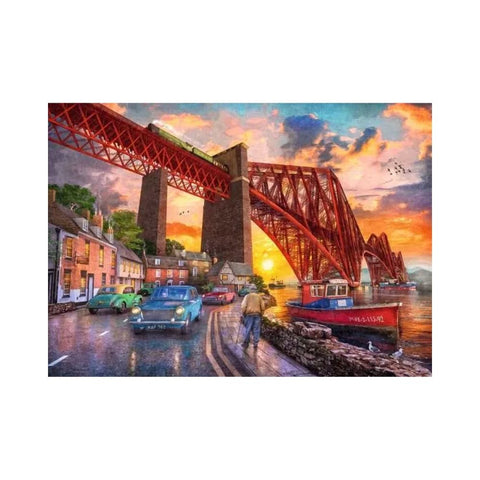 Forth Bridge at Sunset, 1000 piece puzzle