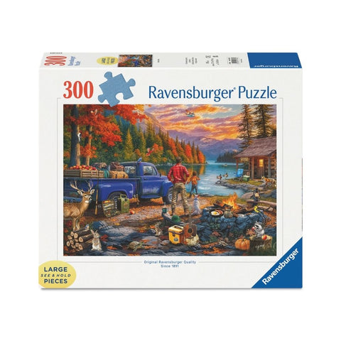 Ravensburger - Sunset Lake 300 Large piece puzzle