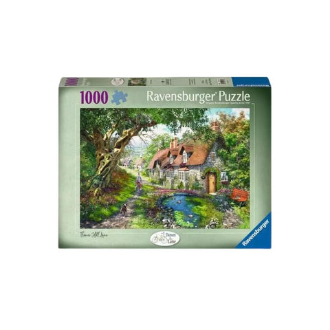 Down the Lane No1 - Flower Hill Lane, 1000 piece puzzle