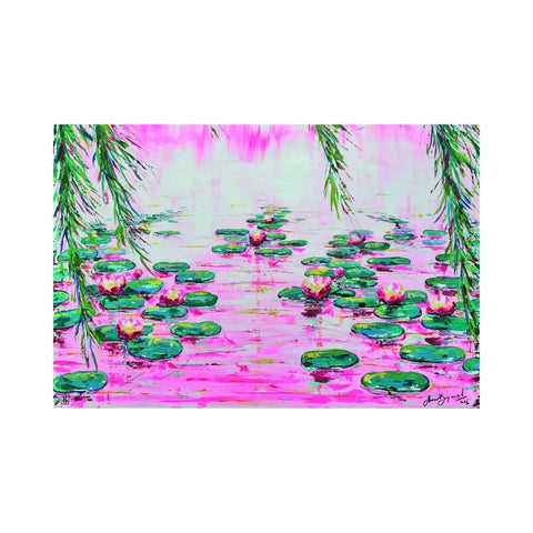 Pink Water Lillies 4000pc puzzle