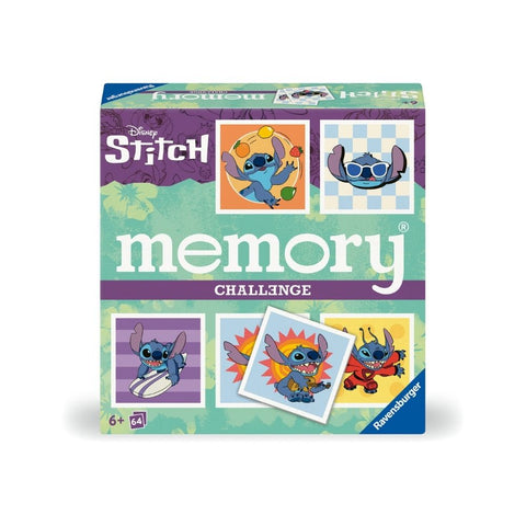 Ravensburger - Disney Stitch Challenge Memory Game