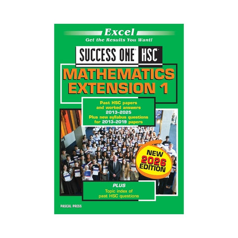 Excel Success One HSC Mathematics Extension 1 2026 Edition