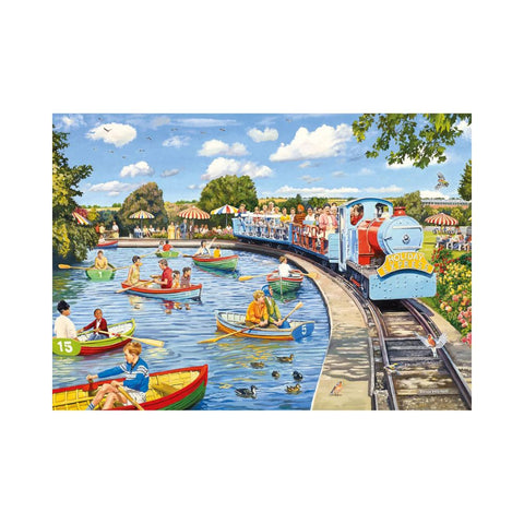 Gibsons The Boating Lake 1000pc puzzle