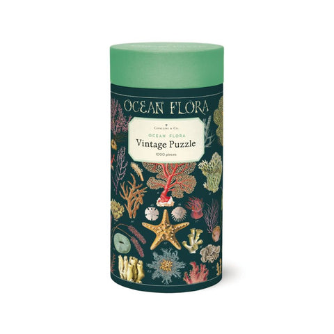 Cavallini & Co. Ocean Flora 1000pc puzzle