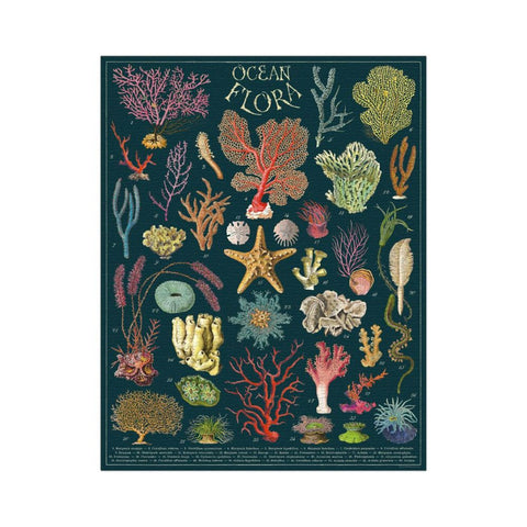 Cavallini & Co. Ocean Flora 1000pc puzzle