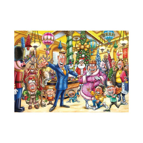 Wasgij Christmas No. 21, 2 x 1000pc Puzzles