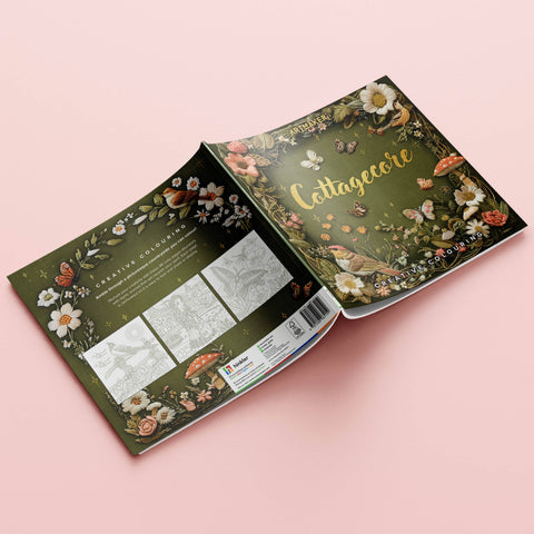 Art Maker Cottagecore Colouring Book