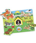 Melissa & Doug Pets Peg Puzzle-Modern Brands-booksrusandmore