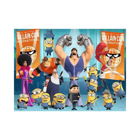 Ravensburger - Gru and the Minions 100pc XXL Puzzle