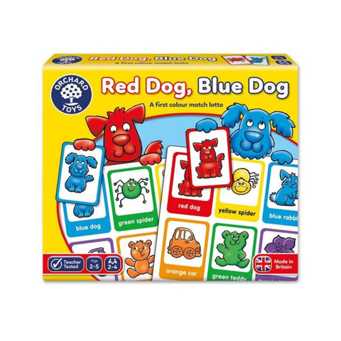 Orchard Toys - Red Dog, Blue Dog