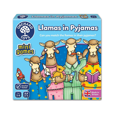 Orchard Toys - mini games Llamas in Pyjamas
