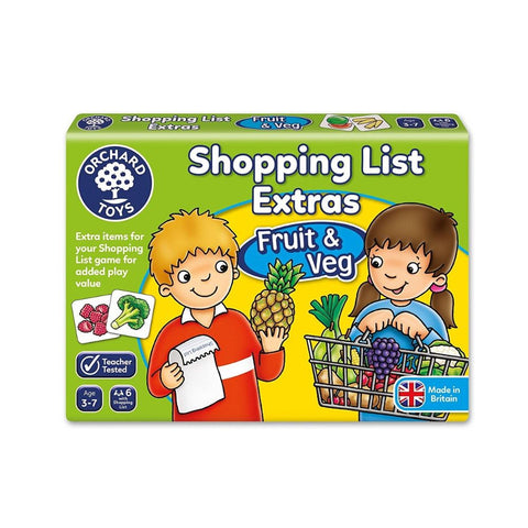 Orchard Toys - Shopping List Extras Fruit and Veg