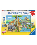 Ravensburger 2 x 24pc Puzzles Welcome To The Zoo