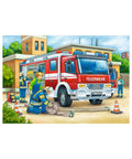 Ravensburger 2 x 12pc Puzzles Police And Firefighters
