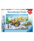Ravensburger 2 x 24pc puzzle Diggers at Work