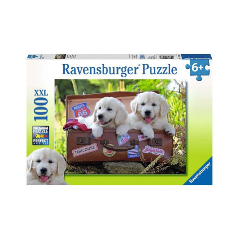 Ravensburger 100pc Puzzle Travelling Pups