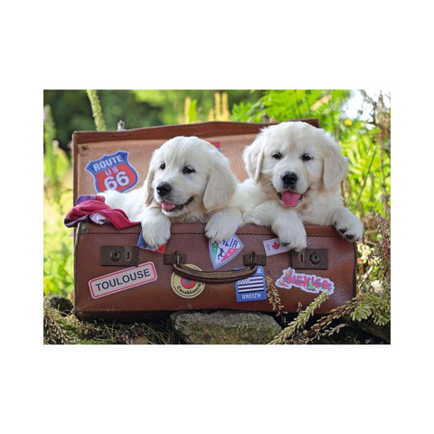 Ravensburger 100pc Puzzle Travelling Pups