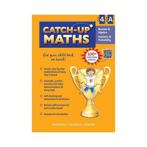 Catch-Up Maths Number & Algebra Statistics & Probability Year 4 Book A