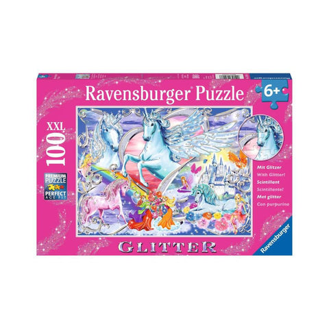 Ravensburger Amazing Unicorns Glitter puzzle 100XXL pieces