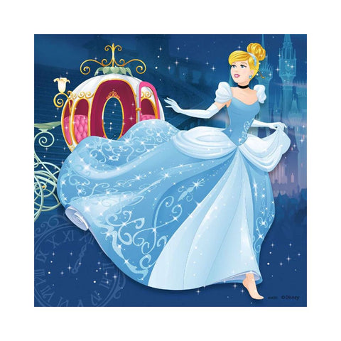 Ravensburger - Disney Princesses Adventure 3 x 49-piece puzzles