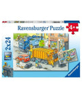 Ravensburger - Working Trucks 2 x 24pc Puzzle