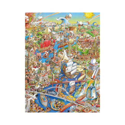 Heye - Hugo Prades History River 1500pc Puzzle
