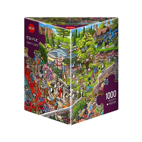 Heye - Party Cats Tanck 1000pc Puzzle