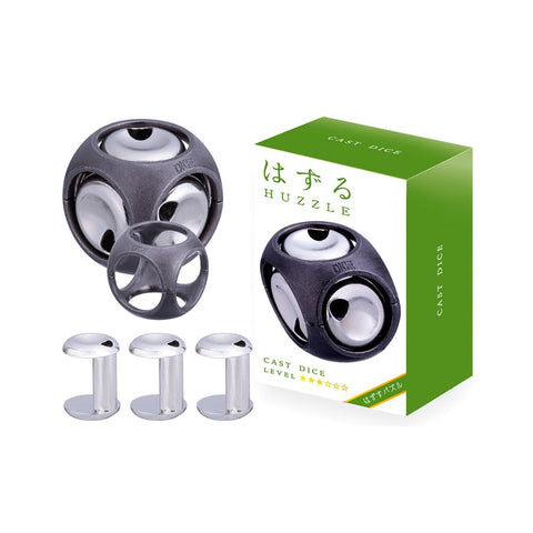 HANAYAMA HUZZLE Level 3 Cast Dice