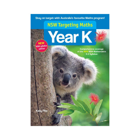 NSW Targeting Maths Kindergarten 2023 Curriculum Edition